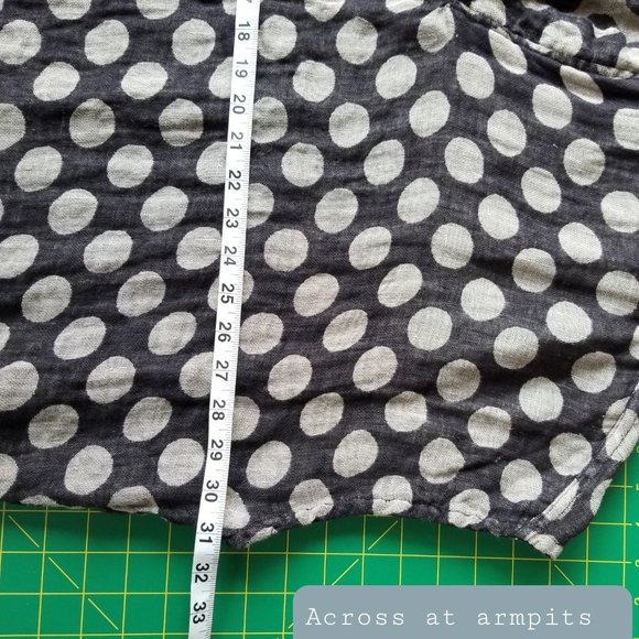 FLAX 'Spartan Eclipse Dot' Top~L~New - Picture 7 of 9